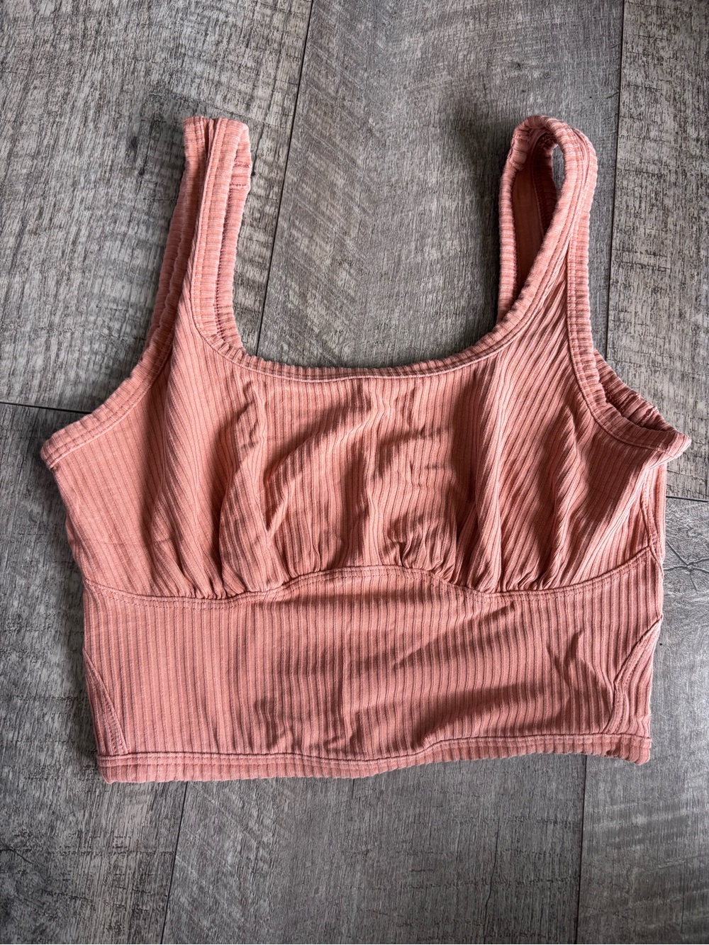 lululemon athletica Ribbed Pink Tank Top